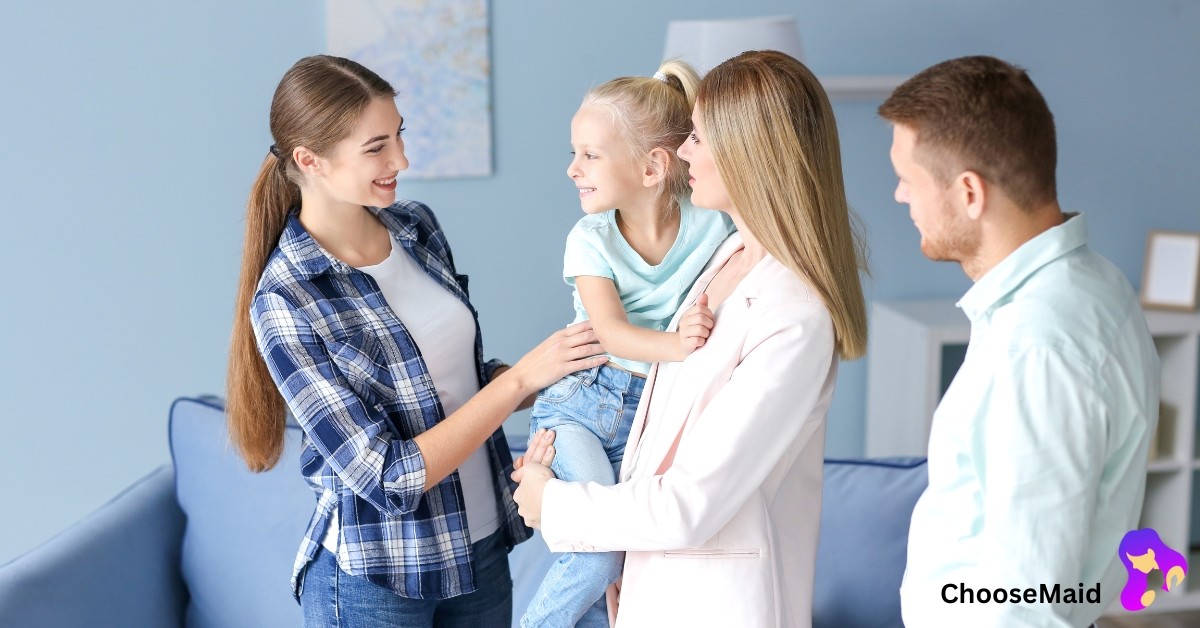family is happy after hiring maid from choosemaid